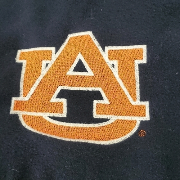New All Star Dogs Auburn University Embroidered Hooded Sleeveless Dog Sweater Lg - Picture 2 of 9